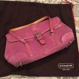 Authentic Coach pink purse
